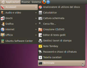 Tasto destro su Ubuntu