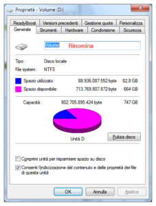 Ridimensiona Partizione