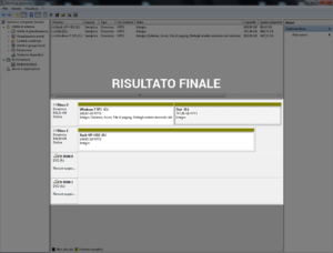 Ridimensiona Partizione